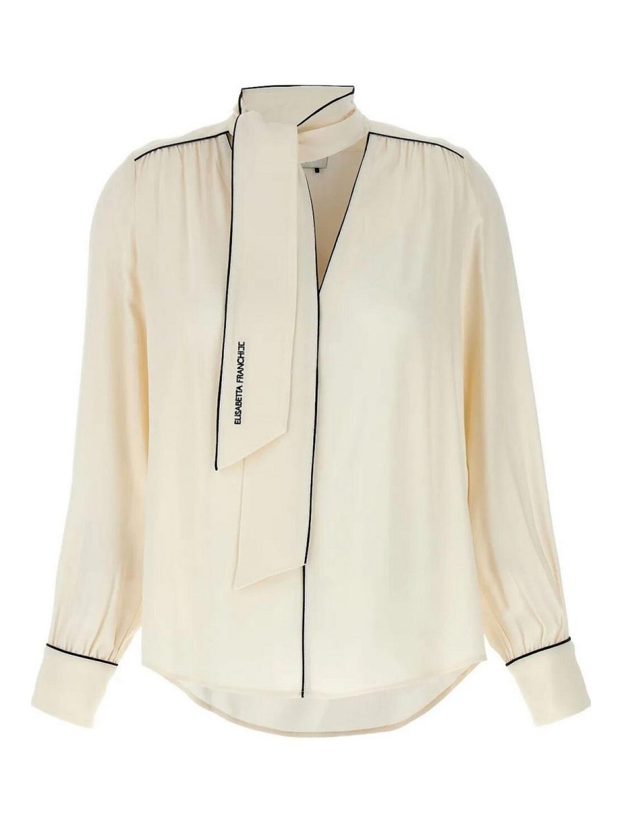 Elisabetta Franchi Chemise - Blanc
