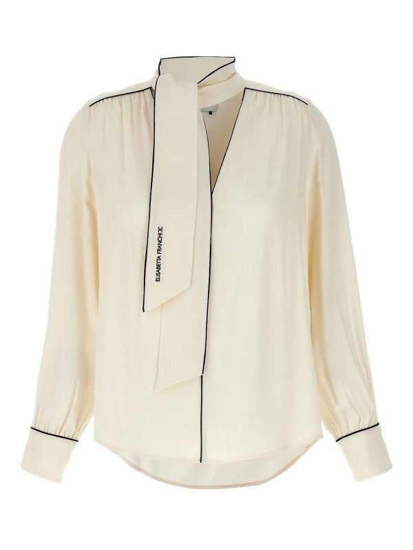 Elisabetta Franchi Chemise - Blanc