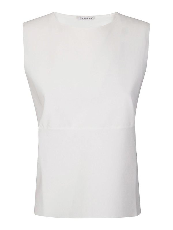 Stefano Mortari Top - Blanc