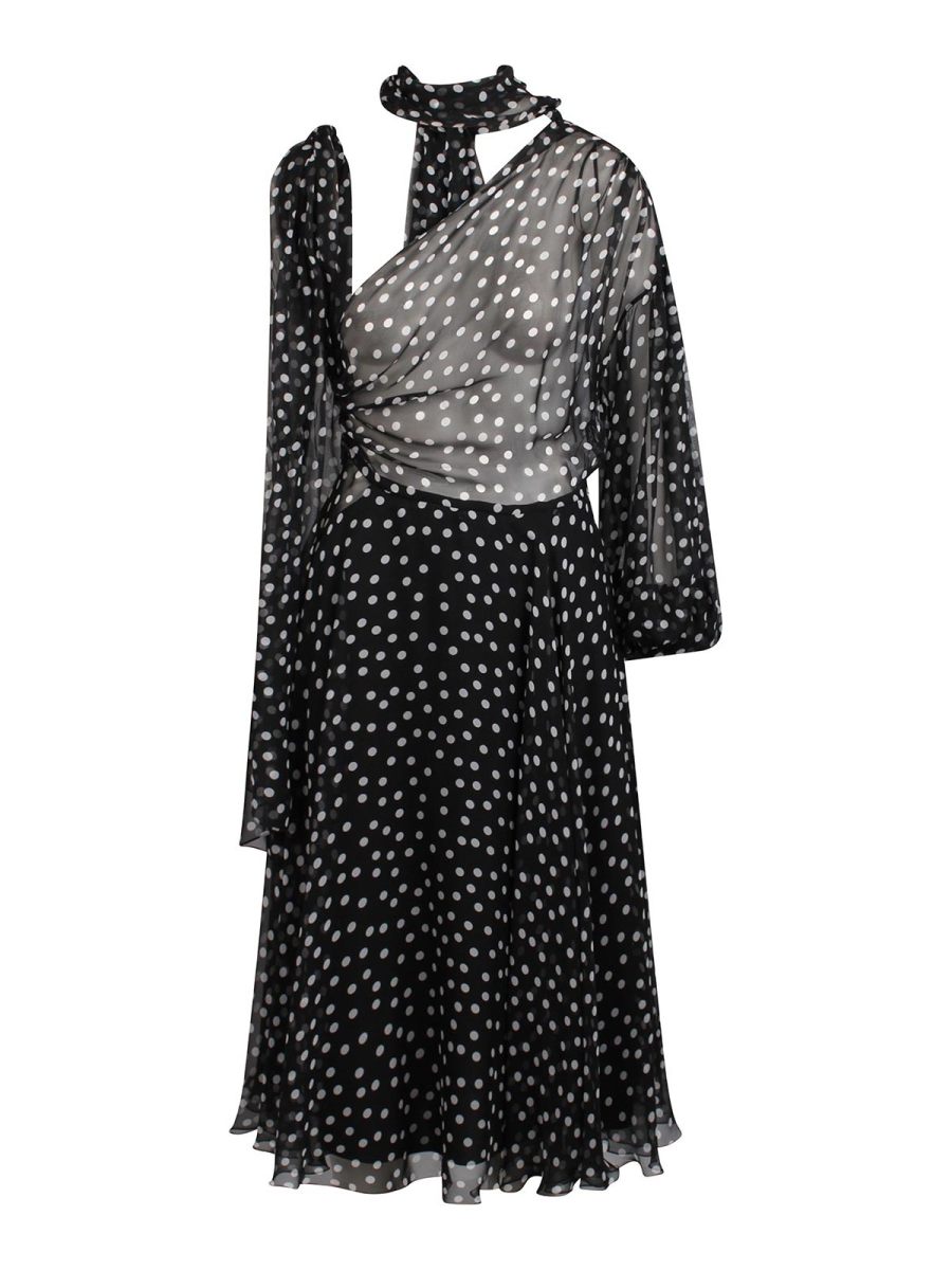 Dolce & Gabbana Robe Au Genou - Noir