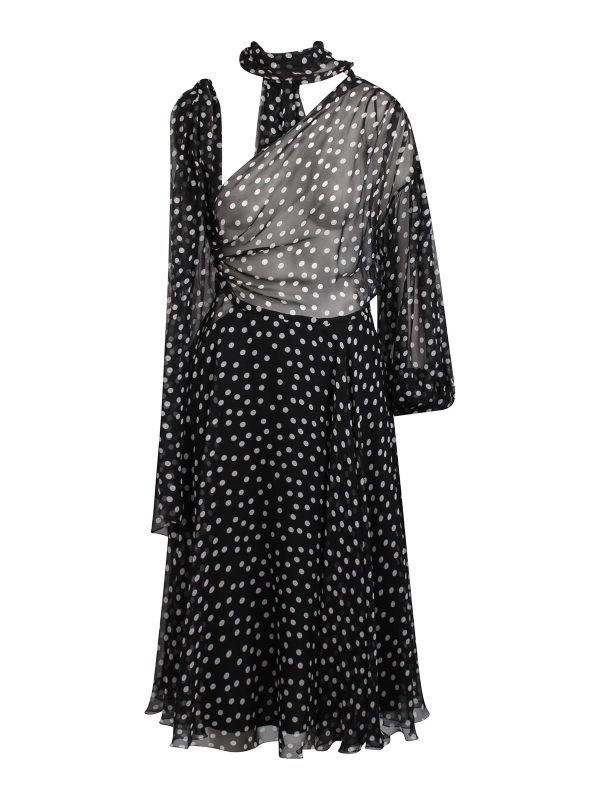 Dolce & Gabbana Robe Au Genou - Noir