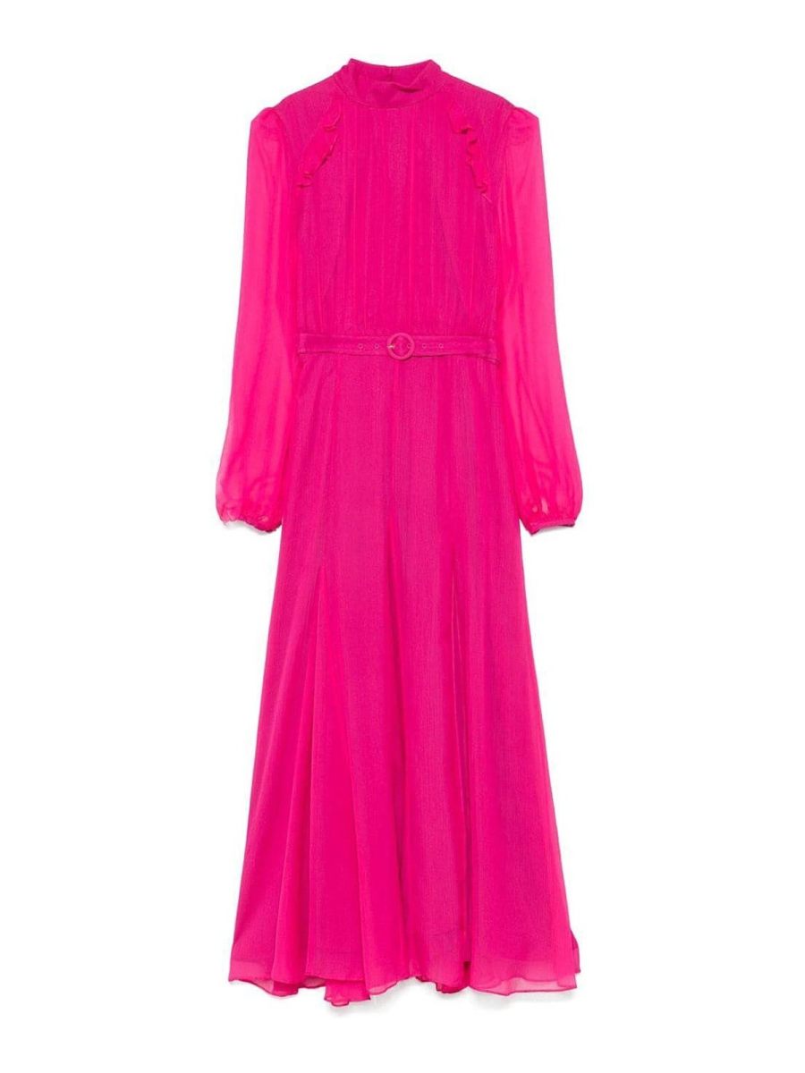 Saloni Maxi Robe - Couleur Chair