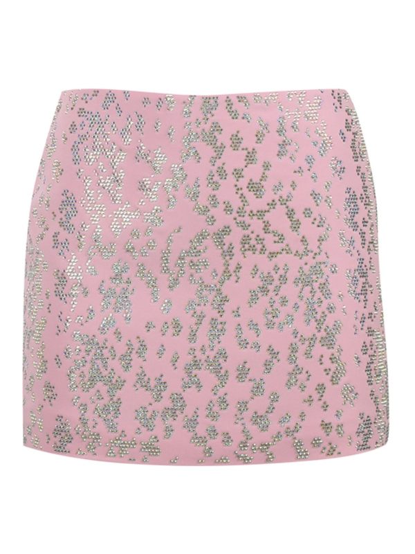 Blumarine Mini Jupe - Rose