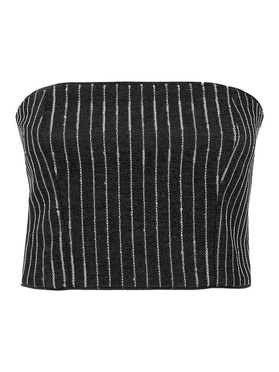 Rotate Birger Christensen Top - Noir
