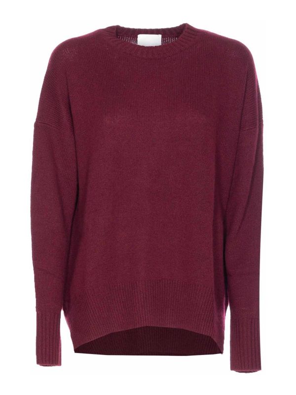 Allude Pull Col Rond - Rouge