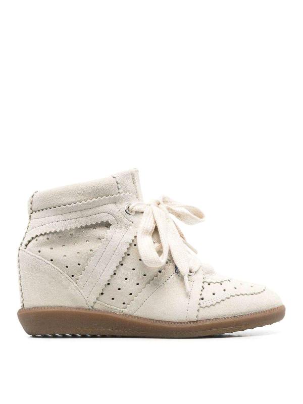Isabel Marant Chaussures À Lacets - Blanc