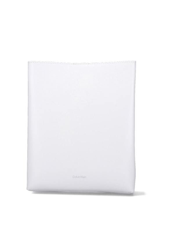 Calvin Klein Sac Porté Épaule - Blanc