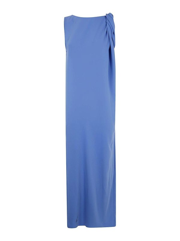 P. A.R. O.S. H. Robe Au Genou - Bleu