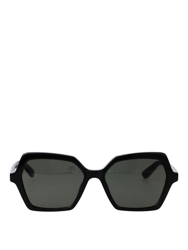 Alexander Mcqueen Lunettes De Soleil - Noir