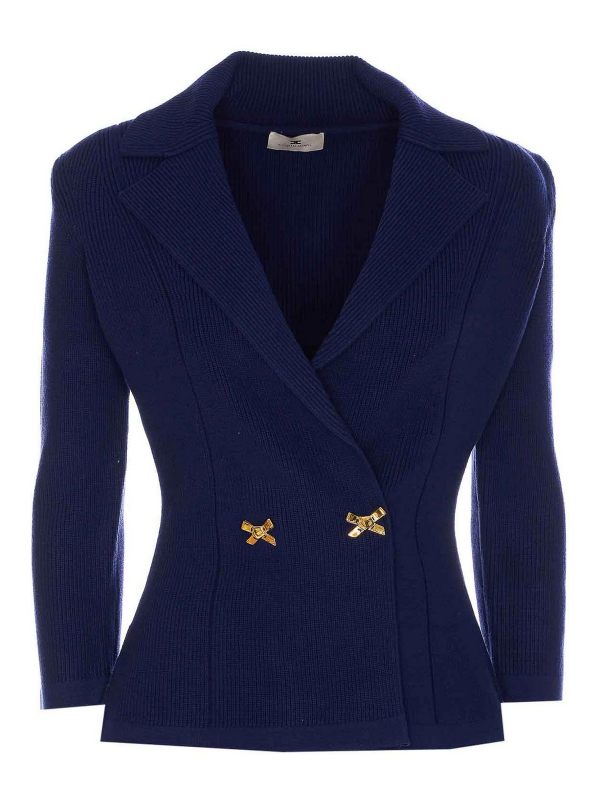 Elisabetta Franchi Blazer - Bleu