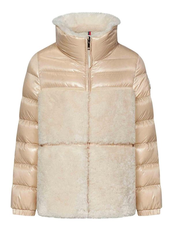 Moncler Jr Veste Casual - Beige