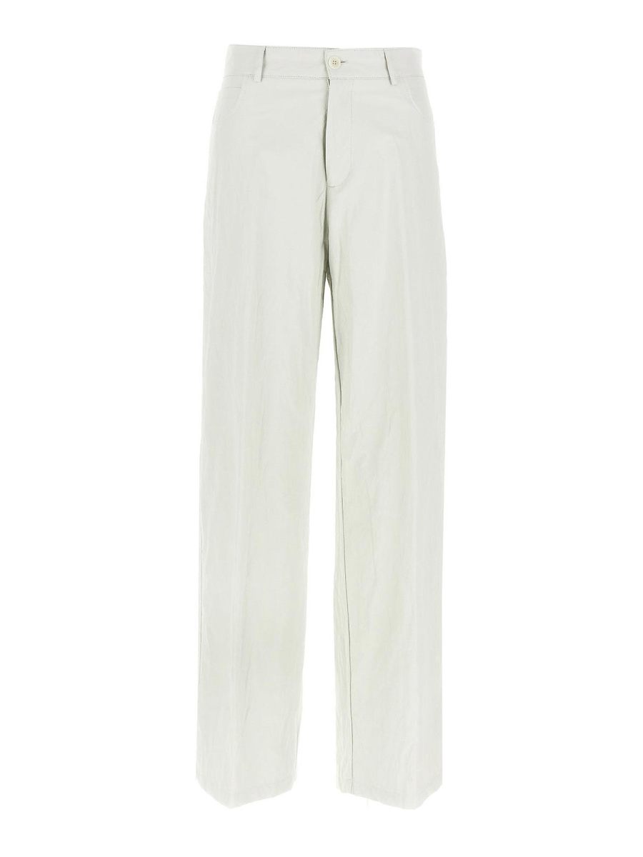 Nude Pantalons Décontractés - Blanc