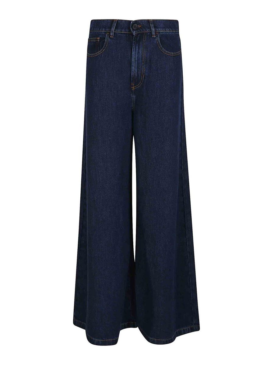 P. A.R. O.S. H. Pantalons Décontractés - Bleu