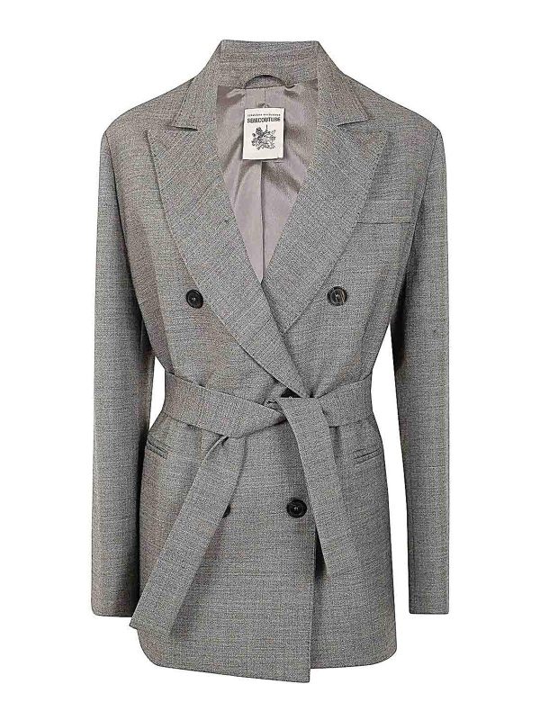 Semicouture Veste Casual - Gris