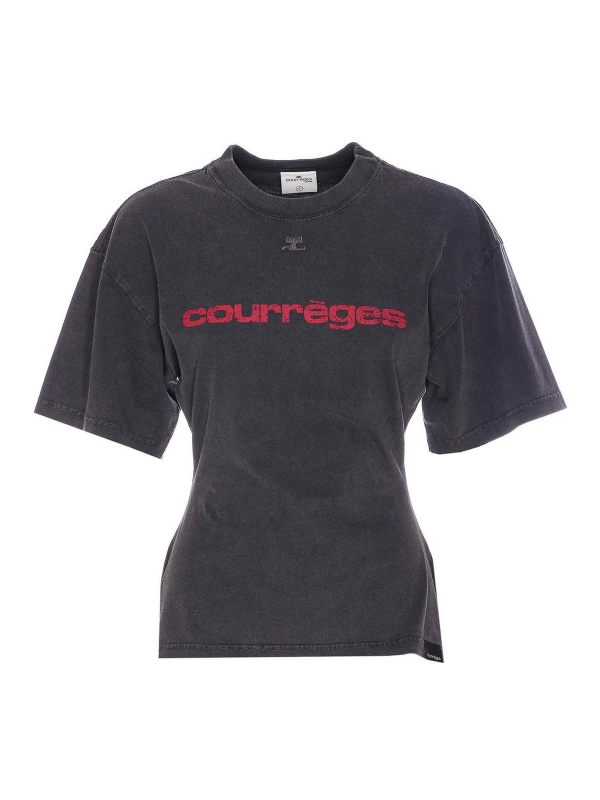 Courreges T-Shirt - Gris