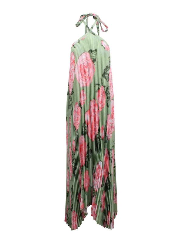 L'Idée Woman Robe Au Genou - Multicolore