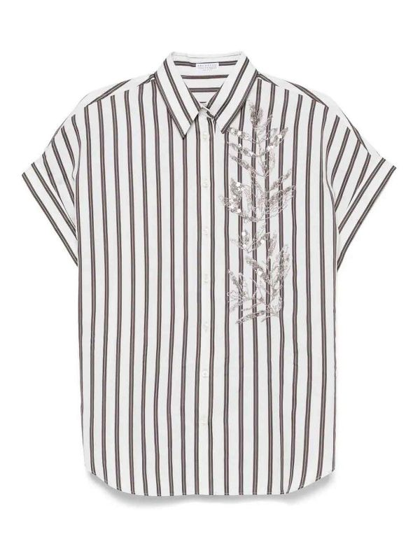 Brunello Cucinelli Chemise - Blanc