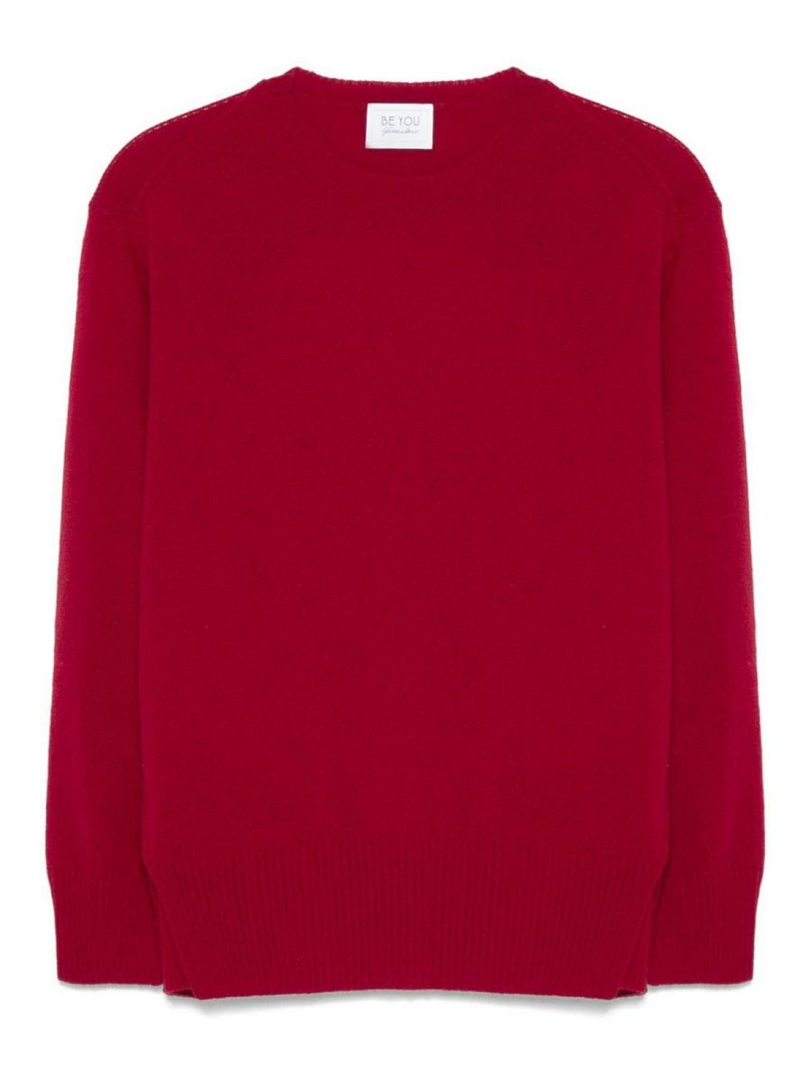Be You Pull Col Rond - Rouge