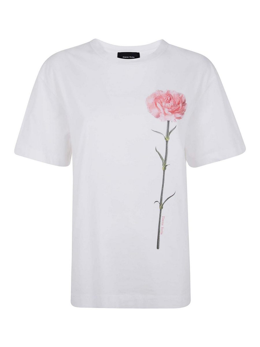 Simone Rocha T-Shirt - Blanc