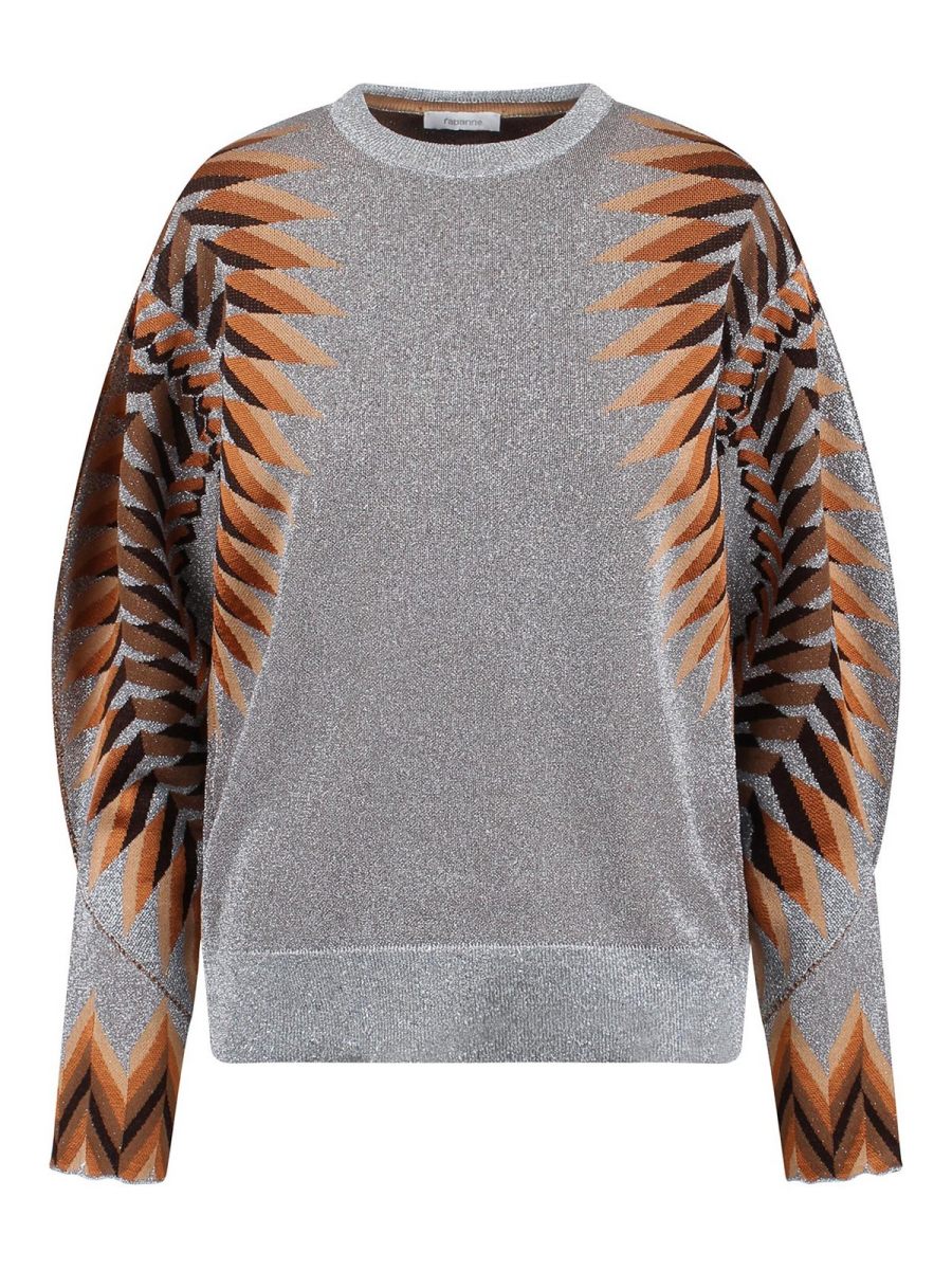 Paco Rabanne Pull Col Bateau - Gris
