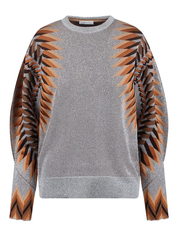Paco Rabanne Pull Col Bateau - Gris