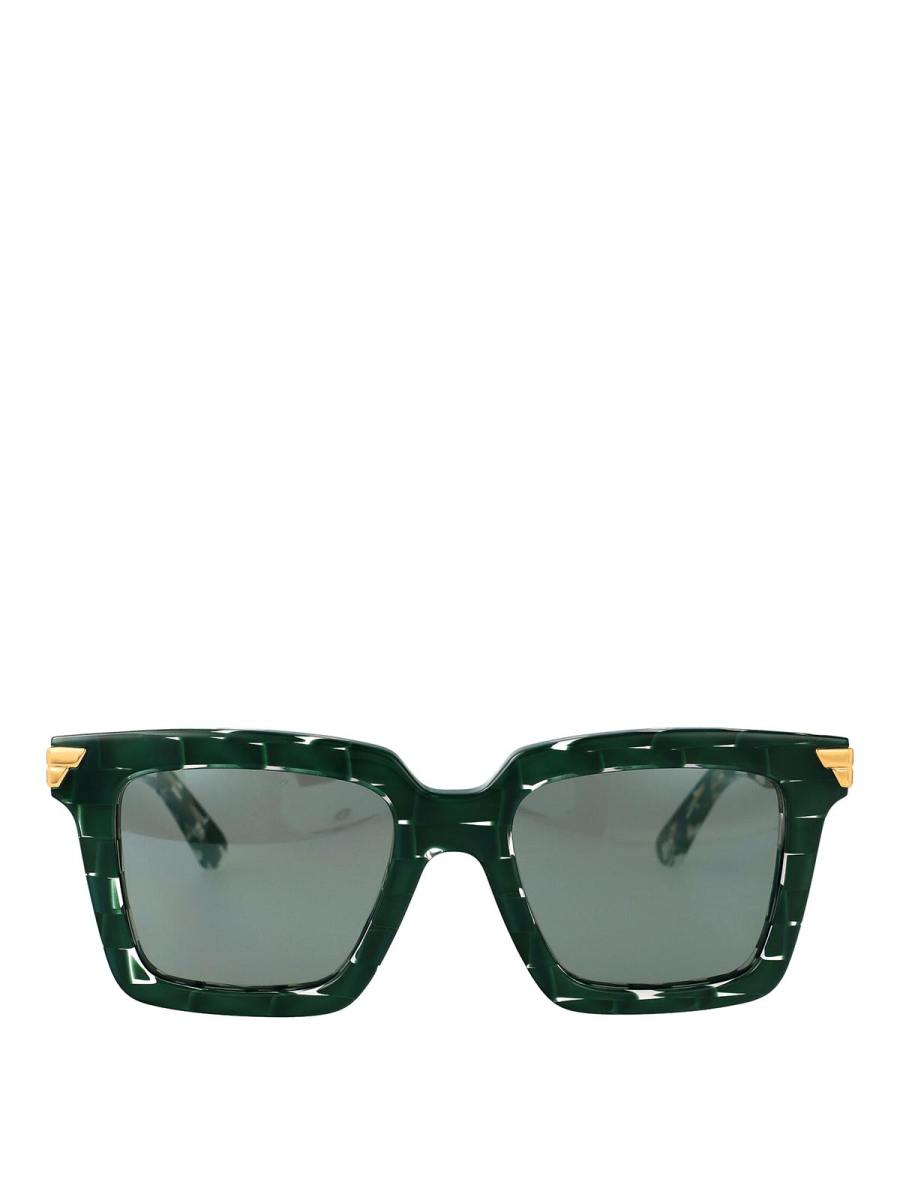 Bottega Veneta Lunettes De Soleil - Vert