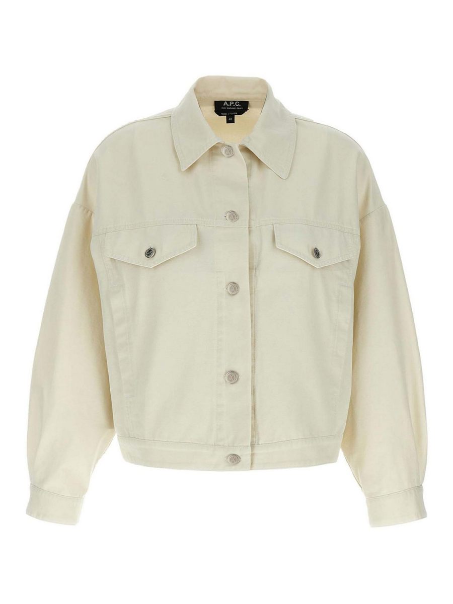 A. P.C. Veste Casual - Blanc