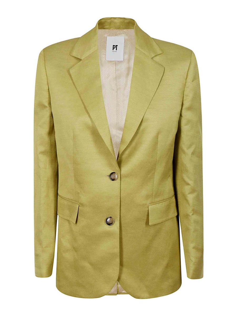 Pt Torino Veste Casual - Jaune