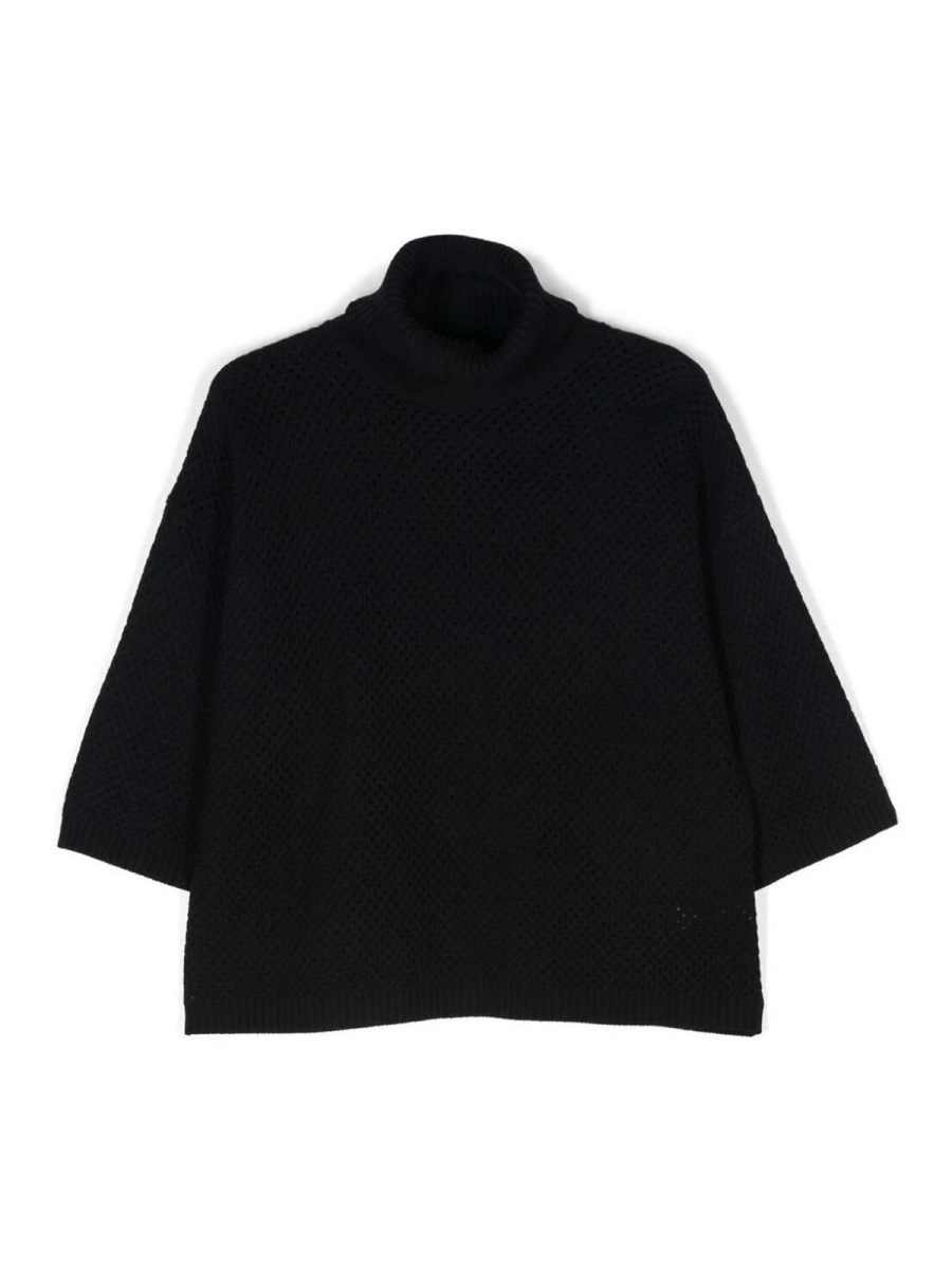 Fabiana Filippi Pull Col Roulé - Noir