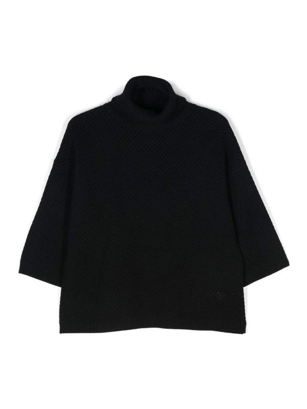 Fabiana Filippi Pull Col Roulé - Noir