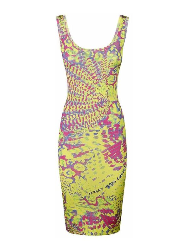Versace Jeans Couture Pull Col Rond - Multicolore