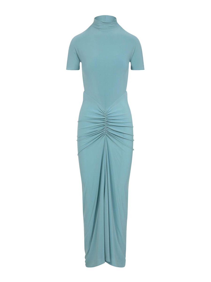 Alaïa Maxi Robe - Beige Clair