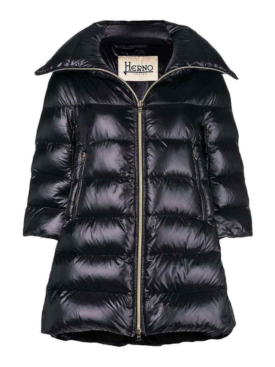 Herno Manteau Court - Noir