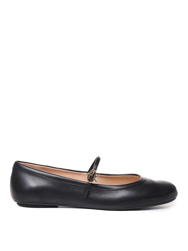 Gianvito Rossi Ballerines - Noir