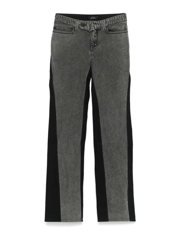 Mugler Jean Bootcut - Bleu
