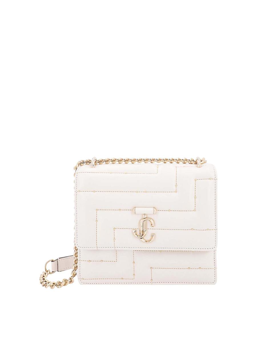Jimmy Choo Sac Bandoulière - Blanc
