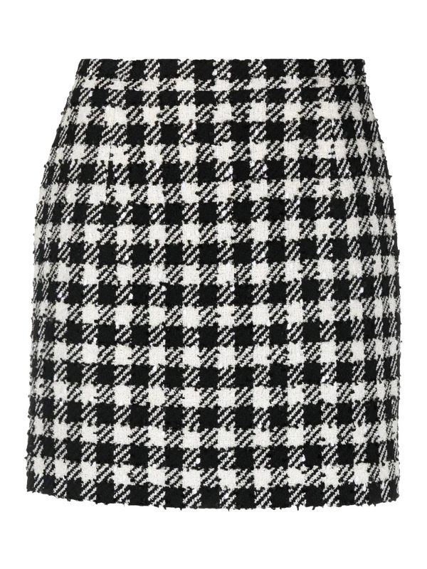 Alessandra Rich Mini Jupe - Noir