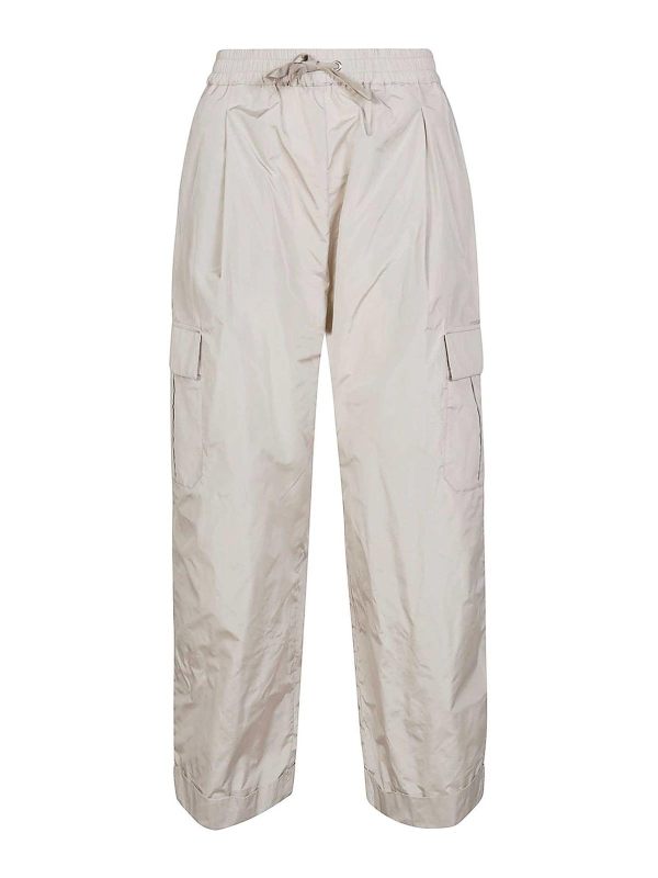Herno Pantalons Décontractés - Blanc