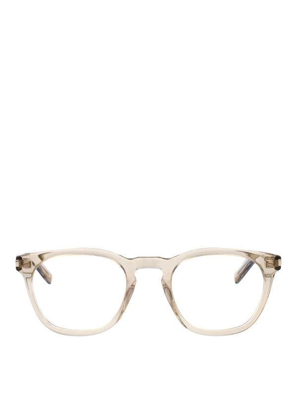 Saint Laurent Lunettes De Soleil - Jaune