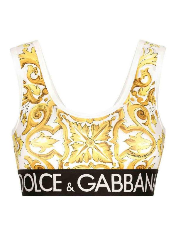 Dolce & Gabbana Top - Jaune