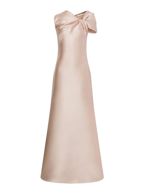 Alberta Ferretti Robe De Soirée - Blanc