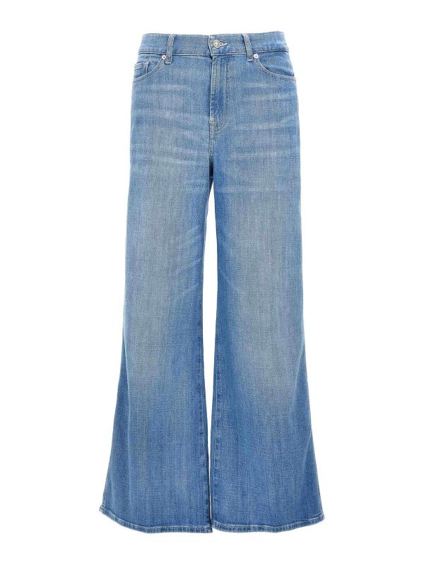 7 For All Mankind Jean Bootcut - Bleu Clair
