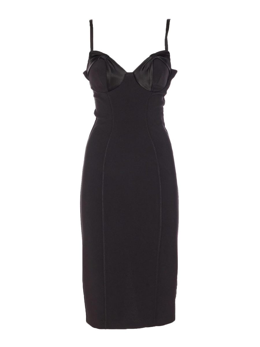 Elisabetta Franchi Robe Courte - Noir
