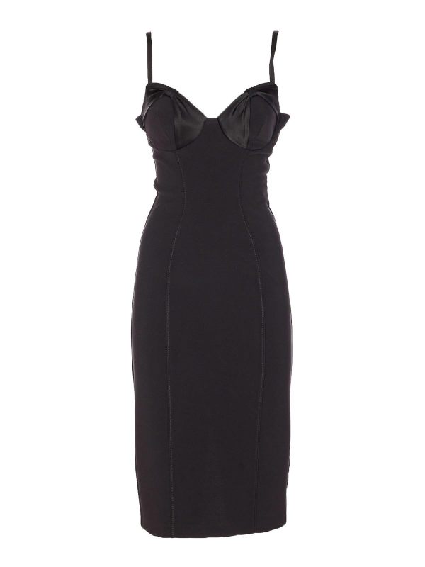 Elisabetta Franchi Robe Courte - Noir