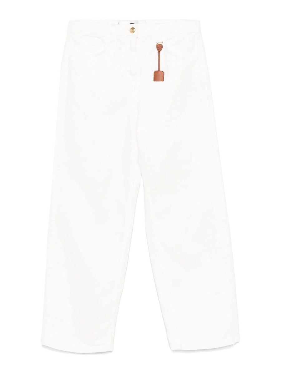 Elisabetta Franchi Jean Bootcut - Crème