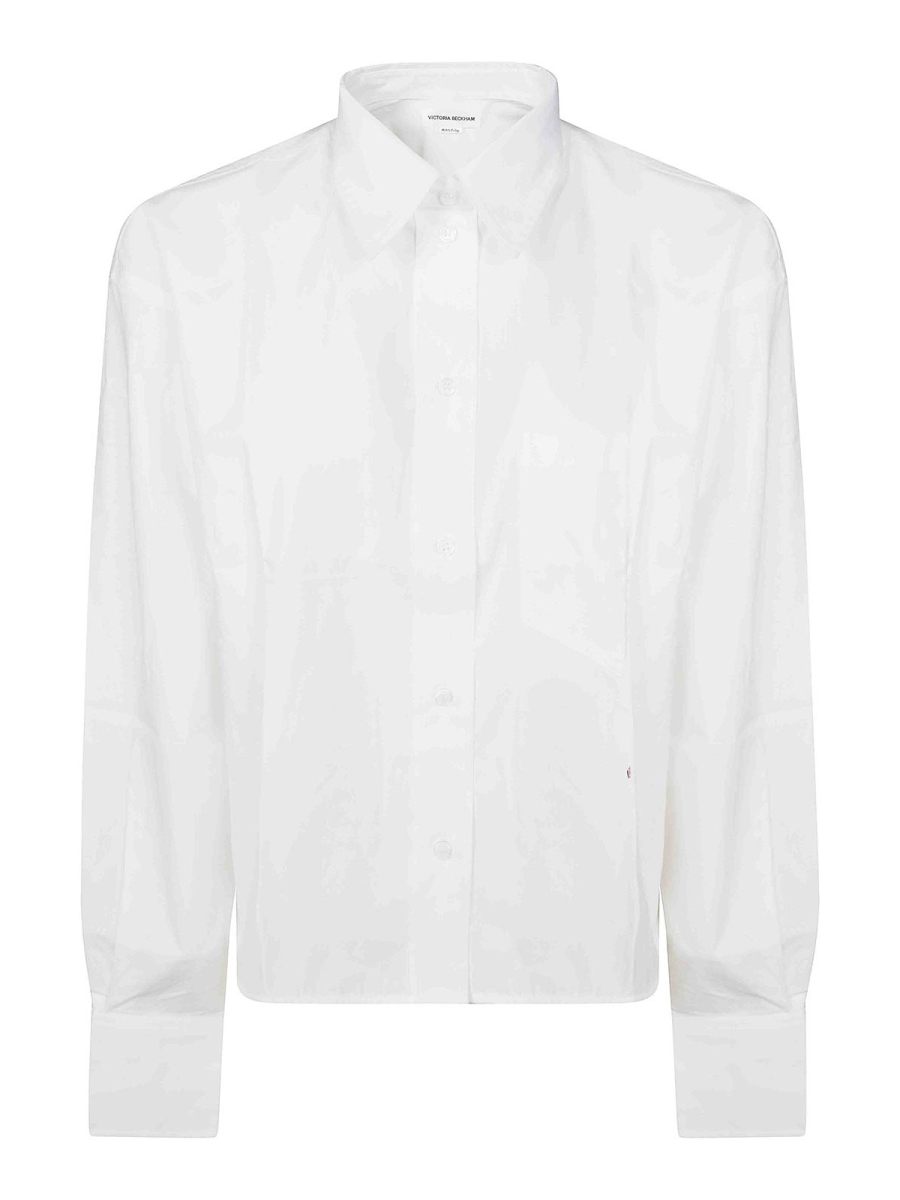 Victoria Beckham Chemise - Blanc