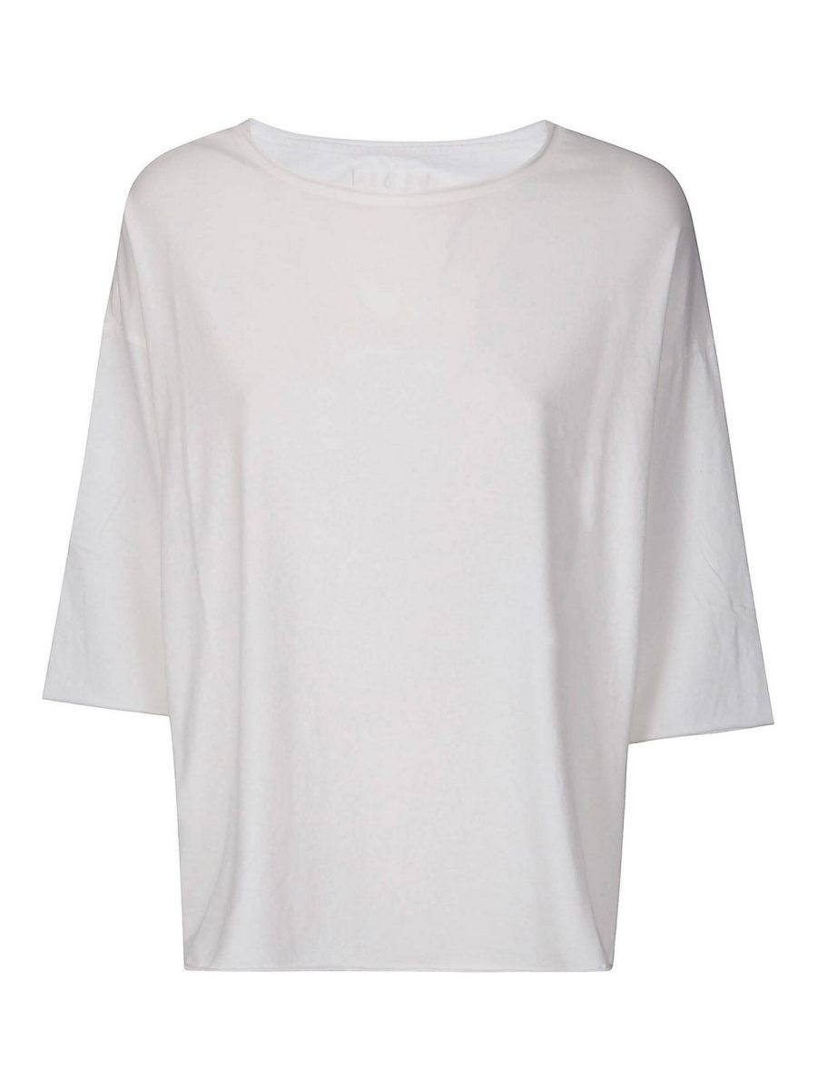 Labo. Art Pull Col Bateau - Blanc