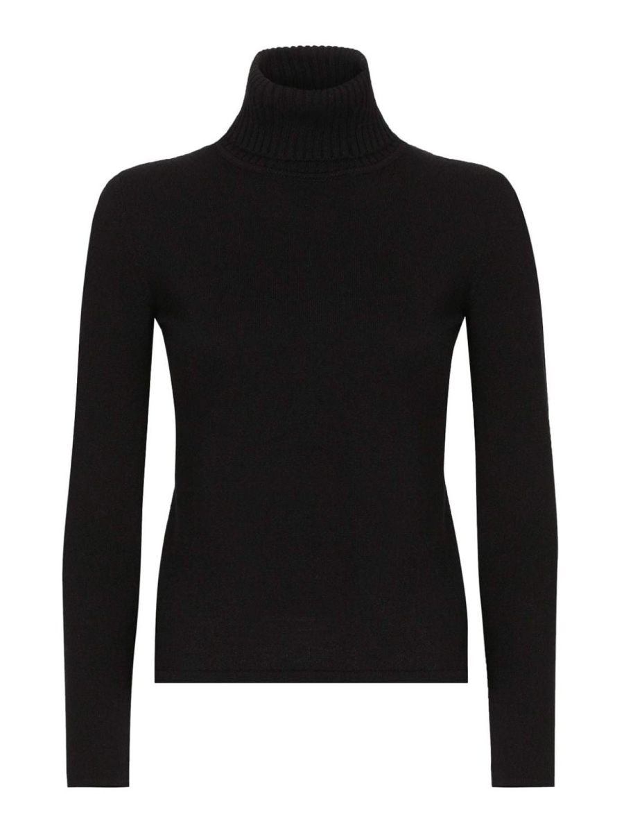 Dolce & Gabbana Pull Col Rond - Noir