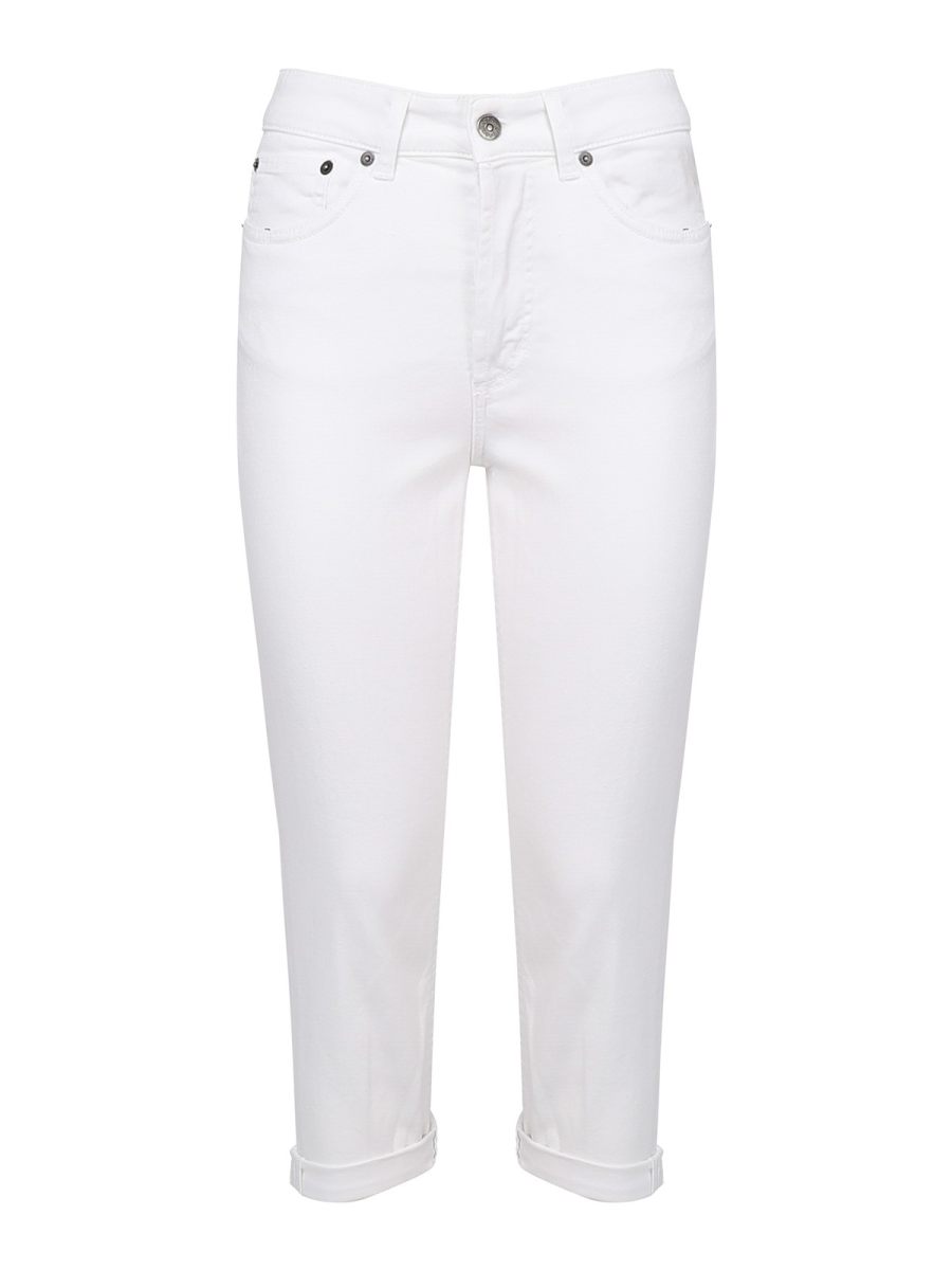 Dondup Jean Droit - Blanc