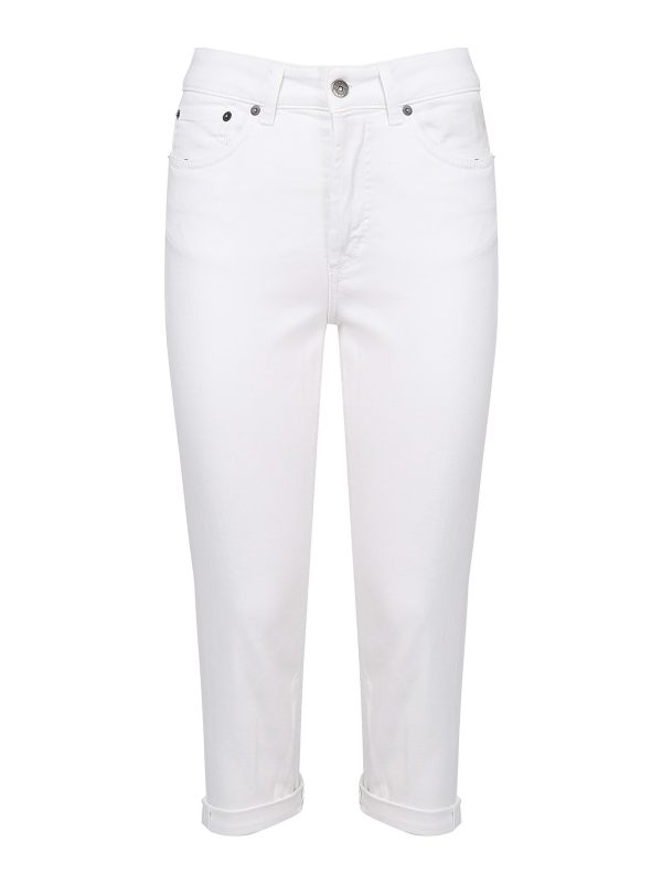 Dondup Jean Droit - Blanc